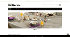 Desktop Screenshot of finesseworld.com